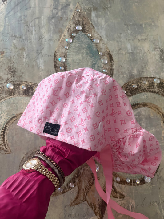 LV Ponytail Scrub Cap