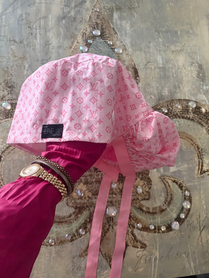 LV Ponytail Scrub Cap